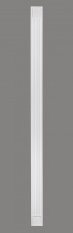 Lišta k orámování - tvrdý plast ProFoam® (Polyuretan), základní bílý nátěr (přetíratelný), 130 x 2400 x 21 mm