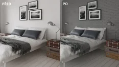 Cihlový obklad, Z BETONU, BOSTON 1 - grey, tmavě šedá, 222 x 73 mm, tloušťka 8-21 mm, 0.52 m2