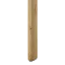 Otočné voľne stojace lamely, DUB WOTAN, 30 x 70 x 2750 mm, MDF + FINISH FOLIE