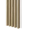 Dřevěné lamely ŠIROKÉ na BÍLÉ desce (MDF), EVROPSKÝ DUB CPL, 46 x 300 x 2750 mm (0,825 m2)