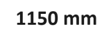 1150 mm