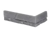 Betónový obklad, ROH, Z BETÓNU, MADERA 2, stredne sivá, 180 x 320 mm, hrúbka 8-23 mm, 0.46 m2