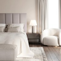 Realizace čalouněných panelů BASIC PLUS – Decentní vylepšení ložnice