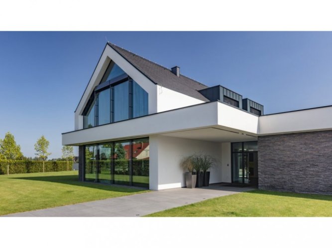 Betonový obklad, Z BETONU, SIERRA 3, šedá, 80 x 550 mm, tloušťka 12-32 mm, 0.4 m2
