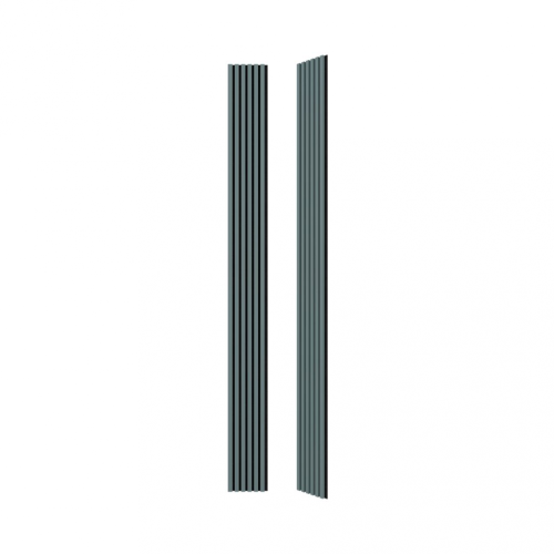 Dřevěná lamela ACOUSTIC LINE - smoke blue / černá