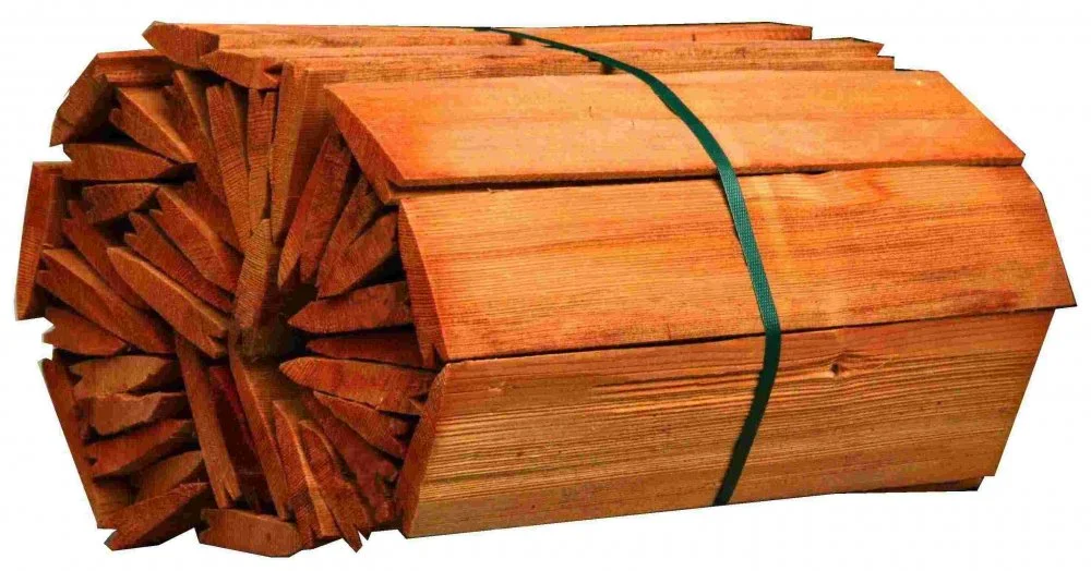Valašský smrkový šindel, délka 50 cm, rovný