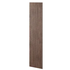 Veľkoformátový lamelový panel BRUGES - DYHA Z AMERICKÉHO ORECHA, 600 x 2750 x 11 mm, ČIERNY MDF PANEL