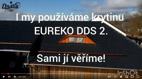 Letecký pohled dronem na naši dílnu – Proč používáme plastovou krytinu EUREKO DDS II