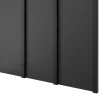 Designový obkladový panel JAPANDI (MDF), ČERNÁ, 24 x 300 x 2750 mm (0,825 m2)