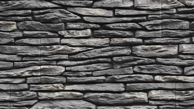 Betónový obklad, Z BETÓNU, CALIFORNIA 2 - grey, sivá, 150 x 550 mm, hrúbka 12-33 mm, 0.5 m2