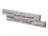 Betonový obklad, Z BETONU, KENYA 1, hnědošedá, 533 x 120 mm, tloušťka 16-33 mm, 0.40 m2