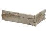 Betónový obklad, ROH, Z BETÓNU, MADERA 1, hnedosivá, 180 x 320 mm, hrúbka 8-23 mm, 0.46 m2