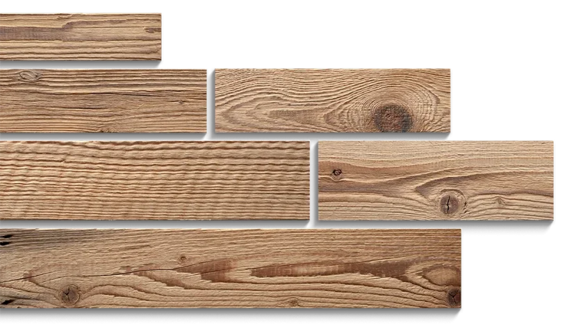 Obkladový panel z recyklovaného dreva
