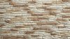 Betonový obklad, Z BETONU, CALIFORNIA 1 - desert, hnědá, 150 x 550 mm, tloušťka 12-33 mm, 0.5 m2