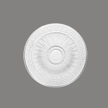 Rozeta - průměr 514 mm, hloubka 35 mm, maximální šířka řezaného otvoru 100 mm