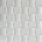 Stropné kazety penené biele - IRIS / LEN, 495 x 495 x 10 mm