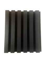 ATYPICKÝ PRODUKT - Akustický panel - ČIERNY, MDF + FOLIE FINISH, ČIERNY akustický podklad FILC, 300 x 345 mm