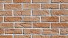 Cihlový obklad, Z BETONU, COUNTRY 615, hnědá, 205 x 62 mm, tloušťka 14-17 mm, 1 m2