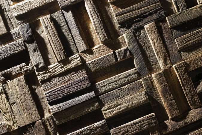 Obklad exotické dřevo