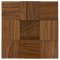 OŘECH 100, samolepící panel 300 x 300 mm (0,09 m²) - dřevěná mozaika 3D