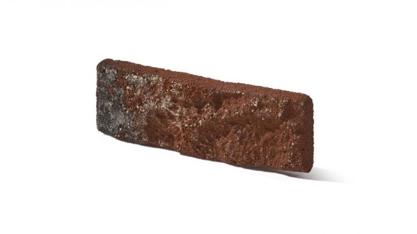 Cihlový obklad, Z BETONU, RUSTIK 568, hnědá, 210 x 60 mm, tloušťka 10-18 mm, 1 m2