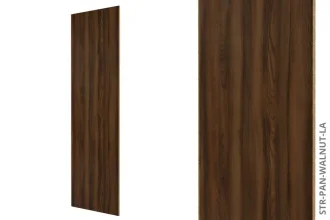 Systémový obkladový panel STRAMA PANELS - AMERICKÝ OŘECH, dřevotřísková deska, dekorativní fólie, 12 x 600 x 2800 mm