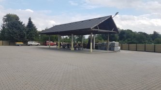 Realizace plastového šindele DDS II na pracovní ploše firmy