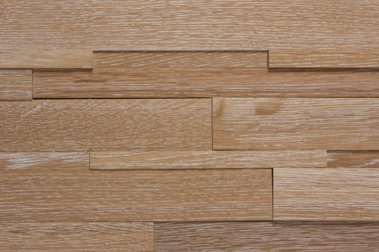 DUB VÁPNĚNÝ Stepwood ® Original, 1250 x 219 mm (0,274 m²) - obkladové panely na stěnu - Povrchová úprava: Kartáčovaný - lakovaný