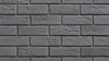 Cihlový obklad, Z BETONU, BOSTON 1 - grey, tmavě šedá, 222 x 73 mm, tloušťka 8-21 mm, 0.52 m2