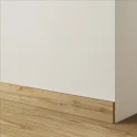 Soklová lišta - DUB WOTAN, 80 x 16 x 2750 mm (šírka x hĺbka x dĺžka)