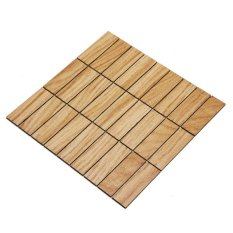 VZORKA - DUB mozaika 2D - pre kúpeľne a kuchyne 30 x 93 mm - veľkosť vzorky: 100 x 100 mm