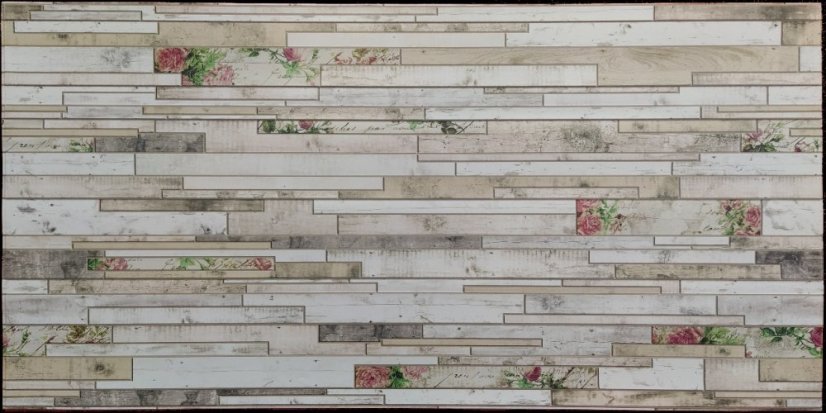 PVC dekorační panely - Country, 960 x 485 x 0,35 mm