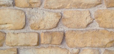 VZOREK - Kamenný obklad, Z BETONU, Limestone Opuka, světle hnědá