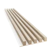 Drevené lamely ŠIROKÉ na BIELEJ doske (MDF), DUB SONOMA, 46 x 300 x 2750 mm (0,825 m2)
