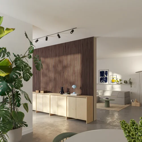 Lamely ÚZKÉ - OŘECH DÝHA, 30 x 18 x 2750 mm