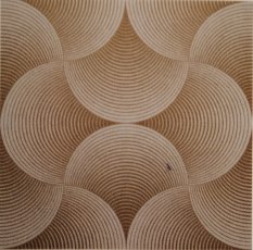 Stropní kazety moderní design - TRANS 2 ZLATÁ , 495 x 495 x 3 mm