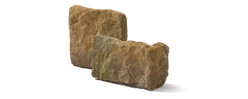 Betonový obklad, ROH, Z BETONU, CALABRIA 1 - mocca, středně hnědá, tloušťka 10-28 mm, 0.40 m2