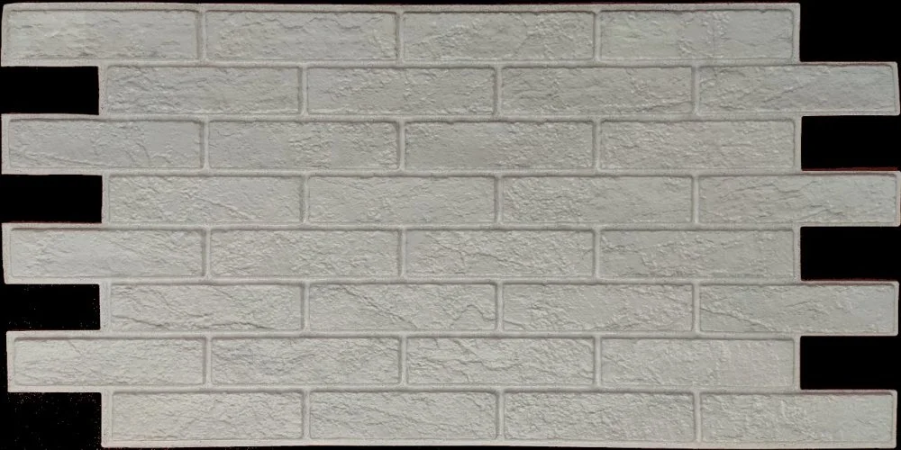 PVC dekorační panely - Brick old white, 960 x 485 x 0,35 mm