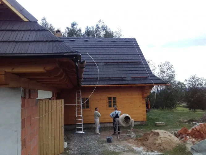 Drevená guľatina pre snehové zachytávače 12/400 cm