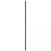 LINEA SLIM SINGLE - Drevená lamela na stenu, čierna, 2650 x 22 x 27 mm