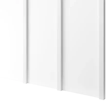 Designový obkladový panel JAPANDI (MDF), BÍLÁ, 24 x 300 x 2750 mm (0,825 m2)