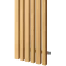 Lamely na fasádu, 5 lamiel, MEDOVÝ DUB, 40 x 300 x 3000 mm, HLINÍK