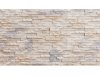 Sádrový obklad, ZE SÁDRY, HAMPTON 1, světlá, 385 x 130 mm, tloušťka 8-15 mm, 0.4 m2