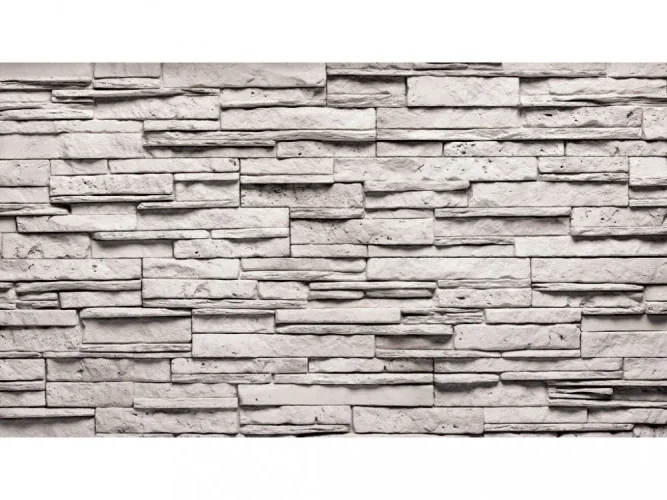 Betónový obklad, Z BETÓNU, KENYA 1, hnedosivá, 533 x 120 mm, hrúbka 16-33 mm, 0.40 m2
