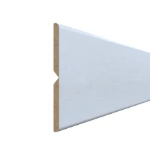 Univerzální lišta - BÍLÁ BOROVICE, 2800 x 60 x 4 mm