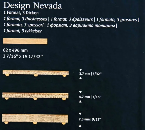 DUB RIVER, 62 x 496 mm - POSLEDNÉ BALENIE - 0,66 m² (22 kusov), silno kartáčovaný povrch, olej vytvrdený UV žiarením - 3D drevený obklad