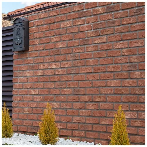 Cihlový obklad, Z BETONU, CAMBRIDGE 4, hnědá, 208 x 63 mm, tloušťka 12-18 mm, 0.91 m2