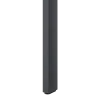 Otočné voľne stojace lamely, GRAFIT (ANTRACIT), 30 x 70 x 2750 mm, MDF + FINISH FOLIE