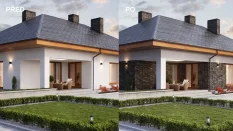 Kamenný obklad, Z BETONU, PORTO 2, tmavě šedá, 110 x 540 mm, tloušťka 19 - 30 mm, 0.36 m2 Kamenný obklad, Z BETONU, PORTO 2, tmavě šedá, 110 x 540 mm, tloušťka 19 - 30 mm, 0.36 m2