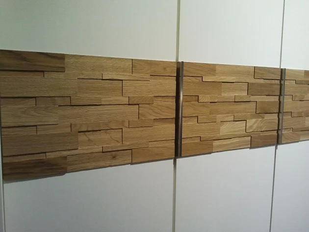 DUB Stepwood ® Original, 1250 x 219 mm (0,274 m2) - obkladový panel na stěnu - Povrchová úprava: Kartáčovaný - bez povrch. úpravy